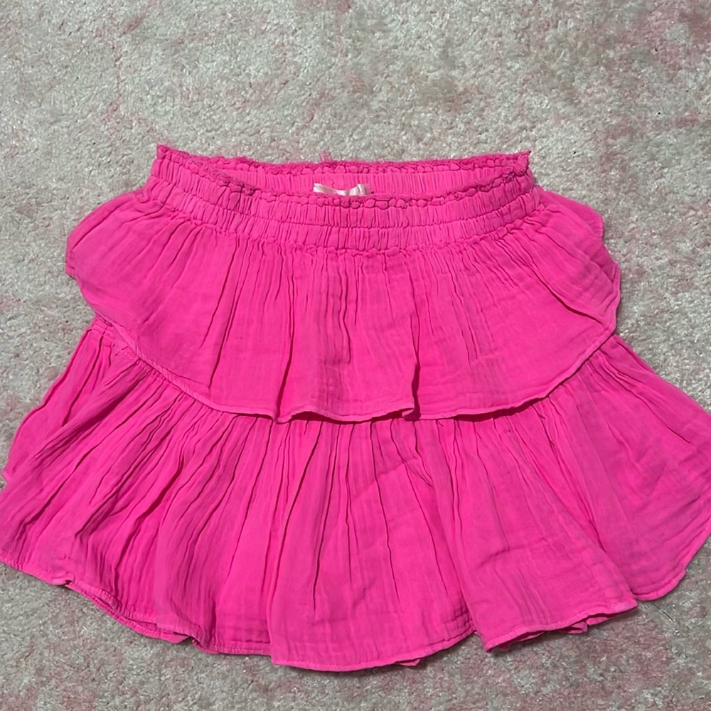 NWT Loveshack fancy hot pink mini skirt